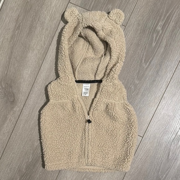 Other - Cozy Bear Hooded Vest